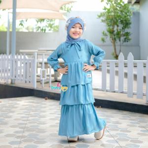 Ayana Shimmer Dress l Dress Anak Perempuan l Gamis Muslim Anak Cantik | Dress Anak Mewah