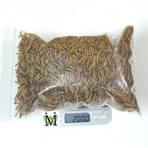 หนอนนก หนอนนกอบแห้ง 200g. หนอนอบแห้ง อาหารหนูแฮมสเตอร์ อาหารนก อาหารแพรี่ด็อก อาหารไก่ อาหารปลา อาหารกระรอก อาหารเม่นแคระ อาหารชูการ์ไกรเดอร์ อาหารกบ อาหารกิ้งก่า อาหารเต่า