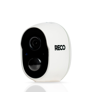 RECO Smart WiFi กล้องวงจรปิดไร้สาย WiFi ในตัว ไม่ต้องเสียบปลั๊ก บันทึกความเคลื่อนไหว ทนแดด ทนฝน