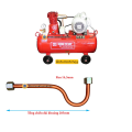 Ống Xả E - Air Máy Nén Khí Ren Trong 14,5mm | Ống Dẫn Khí Nhôm Mạ Đồng Cao Cấp Hàng Nhập Khẩu. 