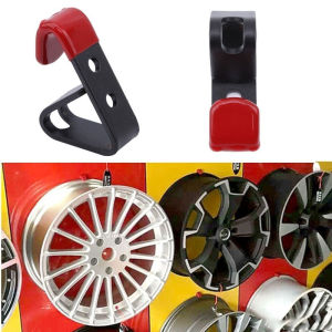 MOTUS 【new】Car Supplies Red and Black Car Hub Hook Wheel Display Rack