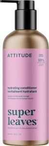ATTITUDE Conditioner with Essential Oils Vegan & Plant-Based Aluminum Bottle 16 Fl Oz