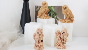 Sturdy Silicone Owl Mold Easy to Use Silicone Owl Mold for Cake Chocolate Making and Crafts