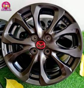 แม็กแท้ MAZDA 2 สีเทากัล ขอบ 15 สเปคเเท้ตรงรุ่น 2 ชิ้น 👉👉 4 ล้อ รับการกดลงตะกร้า 2 ครั้ง ส่วนตั้งแต่ 2 ล้อ 👍