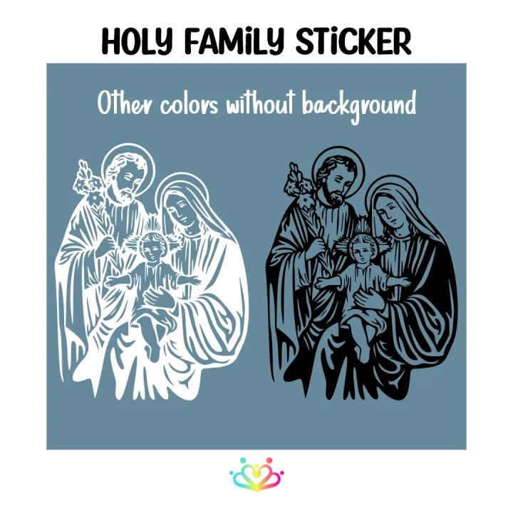 A4i%20Graphics%20Holy%20Family%20Vinyl%20Sticker%208"x10"%20-%20Image%204