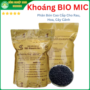 Khoáng BIO MIC - Phân Bón Cao Cấp Cho Rau Hoa Cây Cảnh - Gói 1Kg
