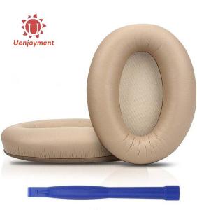 【Stock in SG】Uenjoyment Protein Skin Sony WH1000XM2 WH1000XM3 WH1000XM4 WH1000XM5 Earpads Cushions Memory Foam Replacement Durable Ear Pads for Sony WH1000XM2 WH1000XM3 WH1000XM4 MDR-1000X Headphones Headset Earphone with Clip Ring Ear Cups Ear Cover