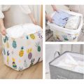 ❤️SIZE TO 110 LÍT❤️túi vải đựng chăn màn quần áo,Để sắp xếp tủ quần áo Nhiều kết cấu 40X50X55 cm. 