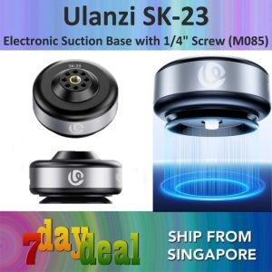 Ulanzi SK-23 Electric Suction Cup Base with 1/4" Screw (M085)
