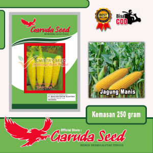 Benih Jagung Manis OP Unggul Baruna 250 gr Isi Sekitar1.700 biji benih Produk Unggulan Garuda Seed