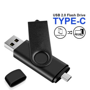 Type-C 128g Key High Speed USB Flash Drive OTG Pen Drive 128GB Usb Stick Pendrive Flash Disk for Android PC/Car/TV USB-C