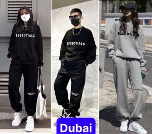 SÉT ĐỒ BỘ NAM NỮ HOODIE SWEATER NAM NỮ CHẤT THUN NỈ DA CÁ DÀY ESSENTIALS CHỐNG LẠNH NẮNG NÓNG ĐÔNG HÈ 1HITSHOP NEW 2023 - DUBAI FASHION
