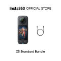 Insta360 X5 - Waterproof 8K 360° Action Camera, Leading Low Light, Invisible Selfie Stick Effect, Rugged and Replaceable Lens, 3-Hour Battery, Built-in Wind Guard, Stabilization, Triple AI Chip Design. 