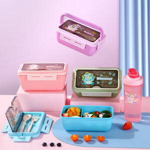 NEW PRODUCT KOTAK MAKAN / BEKAL HEALTHY LIFE / LUNCH BOX 3 SEKAT 1300 ML FREE SENDOK GARPU X919 MATERIAL FOOD GRADE