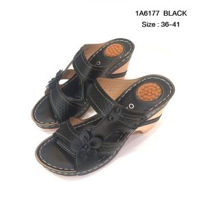 [ส่งเร็วพิเศษ!] 8am รองเท้าเพื่อสุขภาพ รองเท้าแตะส้นสูงแบบสวม งานเย็บมือทนทาน สวมใส่สบาย น้ำหนักเบามาก 1A6177