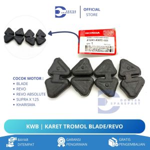 KWB KARET TROMOL BLADE / REVO / REVO ABSOLUTE / KHARISMA / SUPRA X 125 / KARET PEREDAM RODA