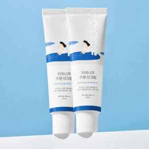 ROUND LAB Birch Juice Moisturizing Sunscreen SPF50+ PA++++ 50ml Sun Cream Birch Juice Moisturizing Skin Care Strong UV Protection korean Sunscreen