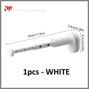 Adjustable Drying Rack Bar Folding Clothes Hanger Retractable Clothes Rod for Balcony Traveling Clamp Hangers