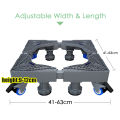 Washing Machine Stand Base Adjustable Heavy Duty Wheeled Stand, Adjustable length / width /height, waterproof and moisture-proof , Movable Wheel Base Stand , 洗衣机防水可移动支架 , Stand Asas Boleh Bergerak. 