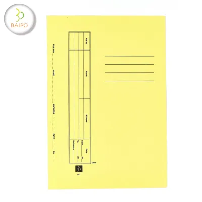 แฟ้มเจาะลิ้นพลาสติก หนา 230 / 300 แกรม ตราใบโพธิ์ ขนาด A4 F4 แพ็ค 10 เล่ม