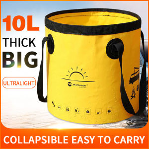 Collapsible Bucket Home Portable Foldable Silicone Car Wash Bucket Travel Outdoor Fishing Bucket Large Capacity Car Foldable Bucket