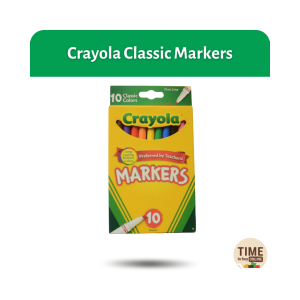 Crayola Classic Markers – 10 Classic Colors