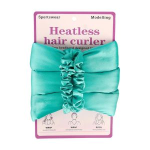 Heatless Hair Curler Natural Waves Curling Headband for Hair Heatless Curls Overnight Hair Curlers to Sleep in Soft Satin & Cotton Heatless Curling Rod Headband for Women