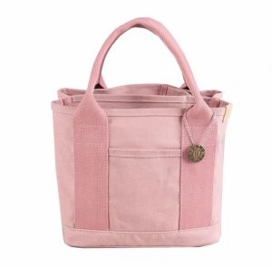 Japanese Thousand-Layer Canvas Tote Bag New Style Mommy Bag Commuter Bag Multi-Compartment Tote Bag
