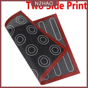 N2HAO Tấm lót Bánh Macaron 40x30 chống dính chịu nhiệt