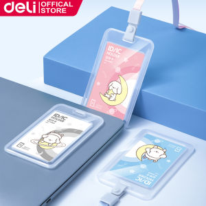 Deli Id Holder Necklace Name Badge/Lanyard 112x70mm 64804