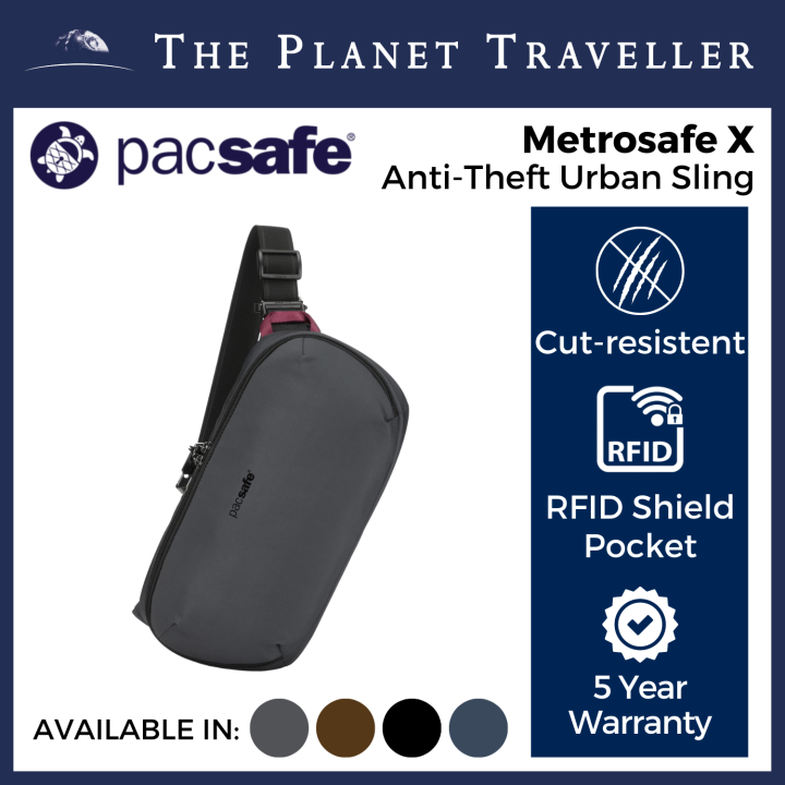 Pacsafe Metrosafe X Anti-Theft Urban Sling | Lazada