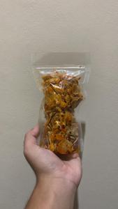 [FREE KARDUS DAN BUBLE WRAP] Keripik Basreng Kriuk Tipis Renyah / Camilan Basreng Koin / Basreng Daging Sapi Pedas Chili Oil Daun Jeruk 100 Gram 250 Gram
