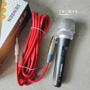 IKONIC Mikropon Dinamik Densen M-20 Mic Kabel Microphone Densen Original