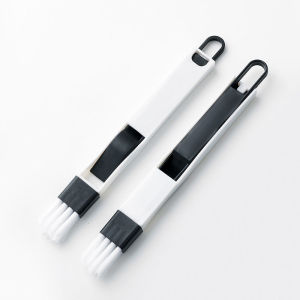 FF Sikat Pembersih Keyboard Penyapu Jendela Mini Multifungsi 2-in-1 Sikat Keyboard Mini Pengumpul Debu Jendela Kecil COD