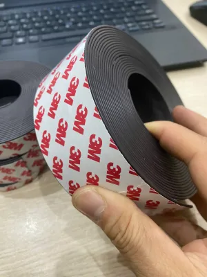 1m nam châm dẻo có băng keo 2 mặt 3M siêu dính làm stem cắt dán bảng từ tủ lạnh