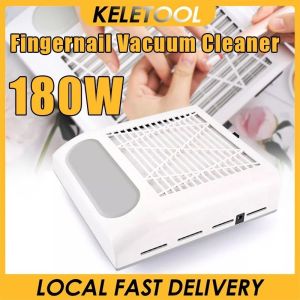 Portable Nail Dust Collector Vacuum Cleaner Easy To Clean Filter For Grinding Acrylic Nails At Home Salon