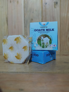 Sabun Batang Pelembut Kulit Cosmina GOATS MILK BRIGHTENING SOAP WITH VIT. A C & E 60gr