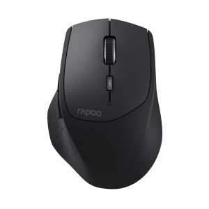 Rapoo MT550L Ergonomic Wireless Mouse – PAW3220 Sensor 4000 DPI Bluetooth 5.0 / 2.4G / Wired USB-C Rechargeable Multi-Device Control