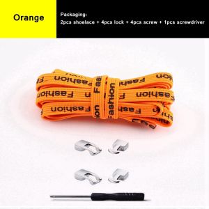 1 Đôi Dây Giày Không Buộc Mới Dây Giày Co Giãn Khóa Chéo Bằng Kim Loại Phẳng Phù Hợp Với Mọi Loại Giày Trẻ Em Và Người Lớn Dây Giày Lười