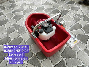 Máy bơm thuyền dạng nổi trên mặt nước 4 thì chạy xă.ng siêu khoẻ