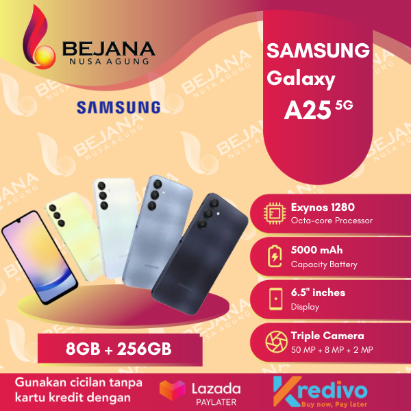 Samsung Galaxy A25 5G Ram 8GB Rom 256GB Garansi Resmi