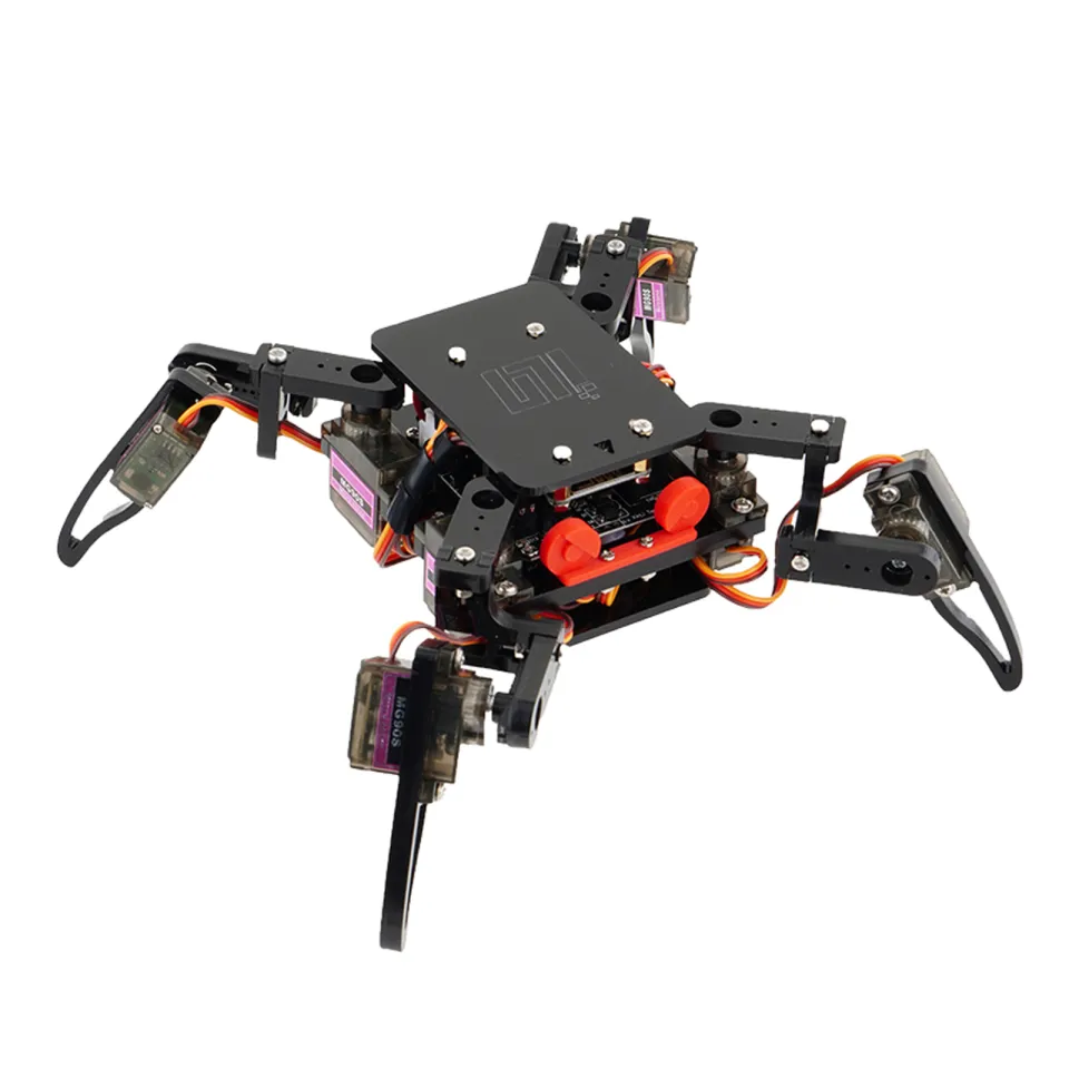 Quadruped Robot Kits STEM Crawling Robot Kids Educational Programming Robot  Spider Robot Toy Arduino DIY Kit - Main Image