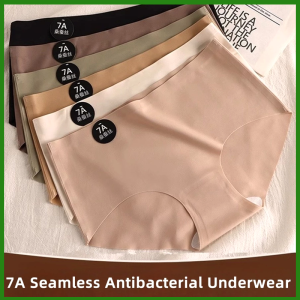 5pcs/set 7A Mulberry Silk Seamless Panties Middle Waist 3D Hip Lifting Breathable Yoga Fitness Panties Underwear