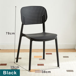 FOSWELL Leisure Chair Nordic Chair Plastic Chair Dining Chair Coffee Chair Modern Dining Chair