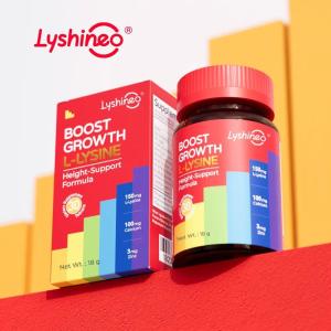 Lyshine Kids Growth Boost Chewables – Height Support – Daily Supplement – 30 Tablets