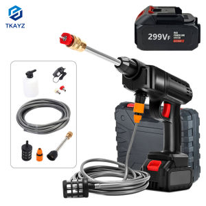 Outdoor Wash Car cordless portable high pressure Lithium Battery  Household Water jet  高壓水槍