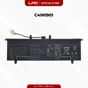 LPO Internal Laptop Battery C41N1901 15.4V 4550mAh 70Wh Compatible with Asus ZenBook Duo UX481FL-BM002T UX481