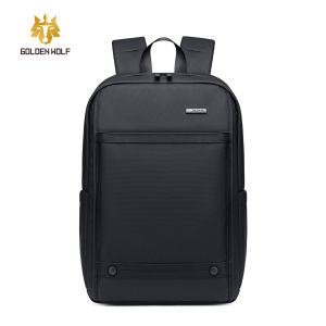 Golden Wolf GB00705 Waterproof Backpack Anti Theft School Bags Travel Bags 15.6 inches Laptop Compartment Backpack