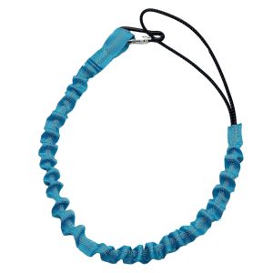NALANILI 902cm Safety Bungee Tether Lanyard With Carabiner Hook 5 Colors Safety Rope  Aerial Work Tool Climbing Accessories