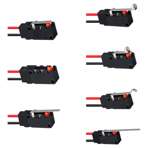 Waterproof Small Limit Switches 2 Wire Normally Closed Oil Resistant Dustproof Easy Operations for Home And Industry
